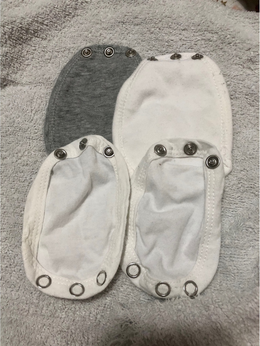 Bodysuit Extender 4pcs For Baby Boys Girls Toddler Baby Jumpsuit Extender